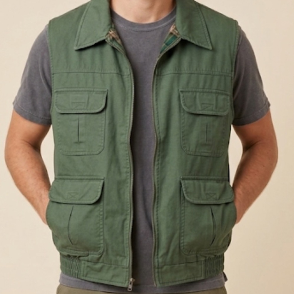 Scandia Woods Vintage Cargo Vest